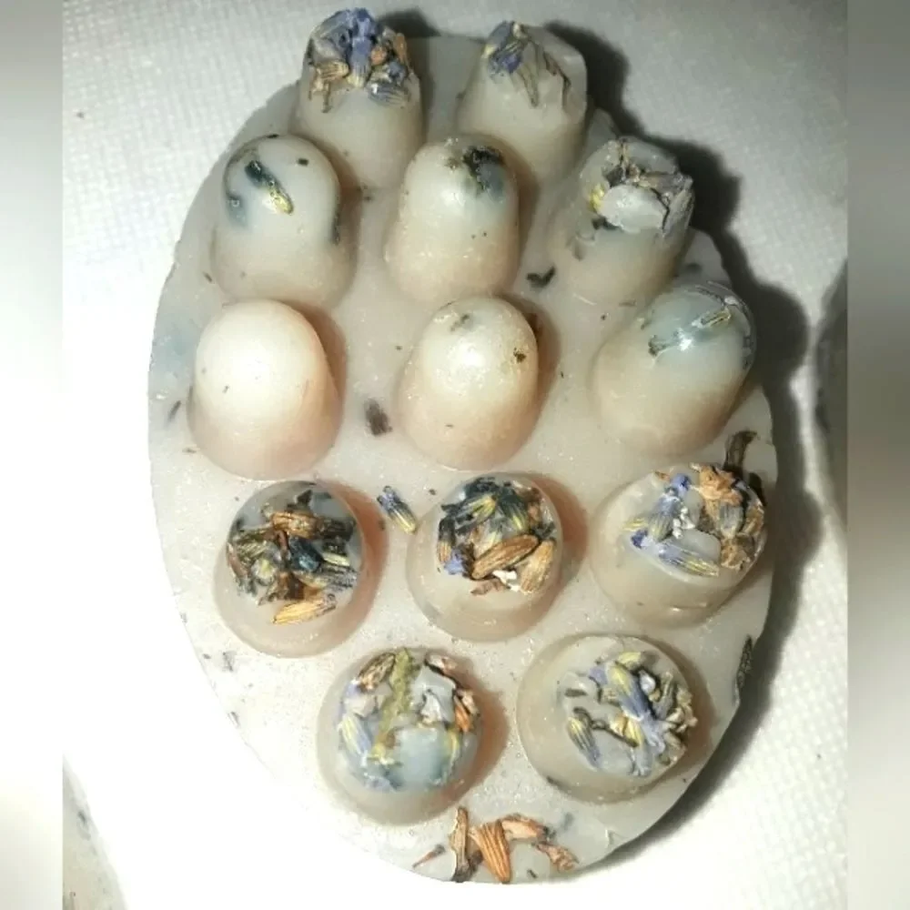 𝅺hand crafted Lavender Massage beauty bar